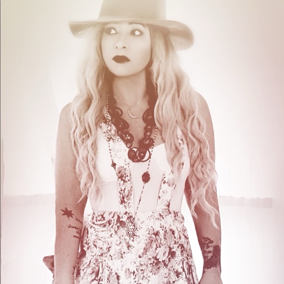 Hippie vintage floral jumper 80s culottes festival - Picture 5 of 8